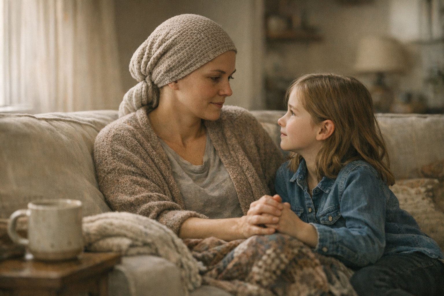 Jak powiedzieć dziecku o raku mamy lub taty – rozmowa, codzienność i emocje dziecka w czasie choroby