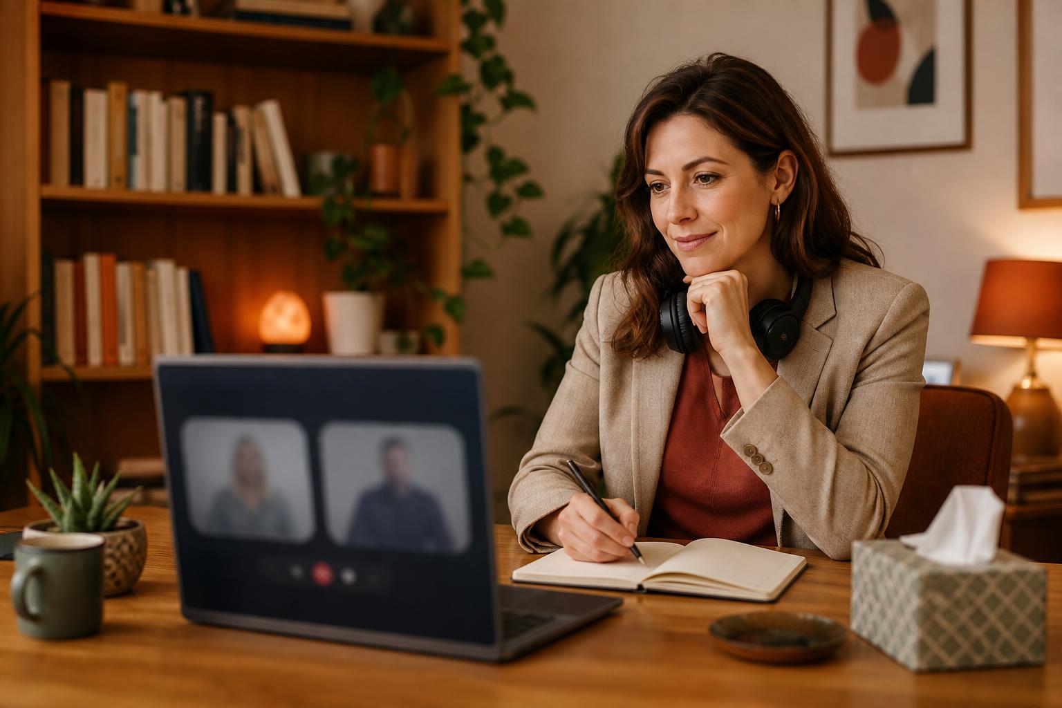 Telepsychologia — co można prowadzić zdalnie, a czego nie wolno badać przez ekran